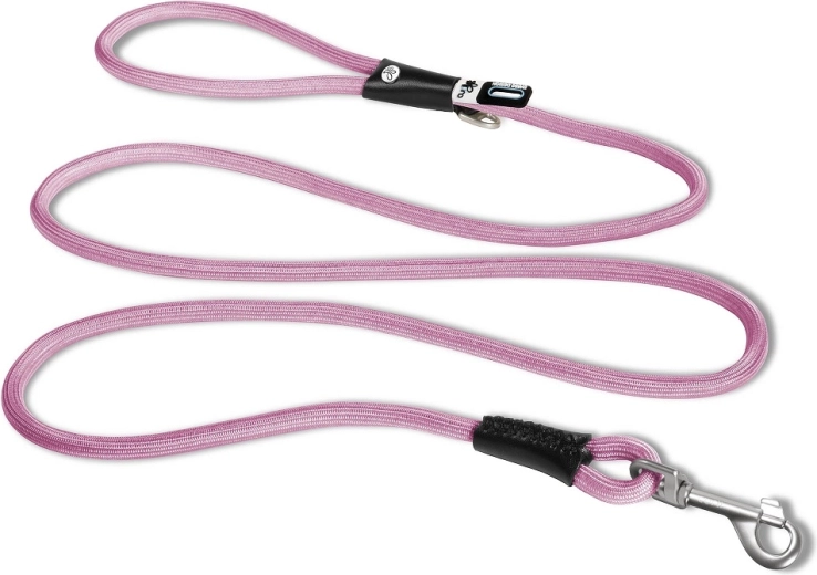 Curli Comfort rope dog leash, pink, size L