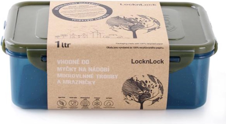 Locknlock food container made from recyclable plastic 1000 ml