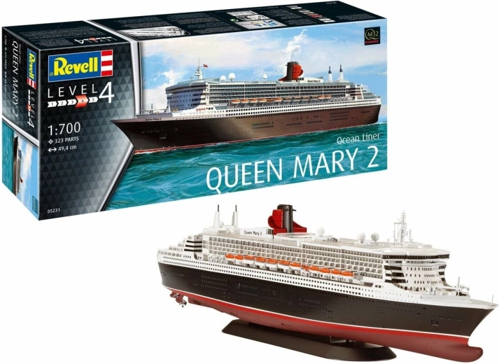 Пластмасов модел на кораб Queen Mary 2 1:700
