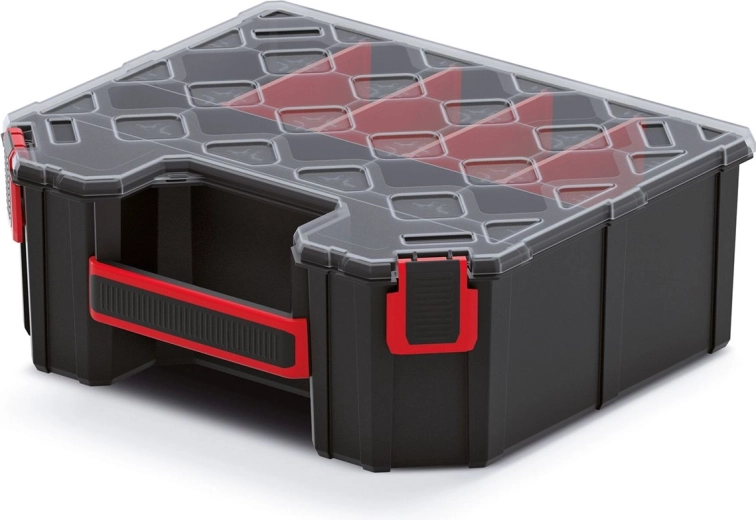 Tall organizer with dividers 284 × 243 × 105 mm