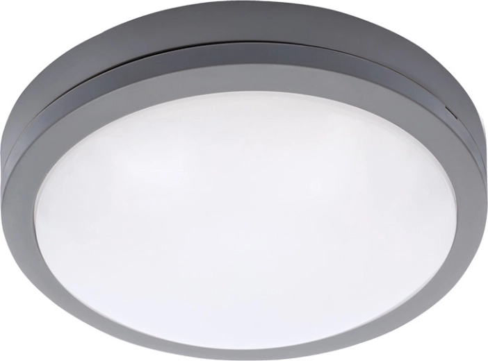 Solight LED външно таванно и стенен осветително тяло Siena, сиво, 20 W