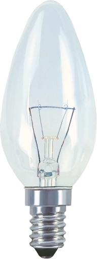 Candle Bulb 240 V 40 W E14 Clear TES-LAMP
