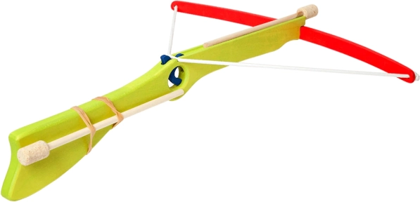 Fauna wooden crossbow – large green