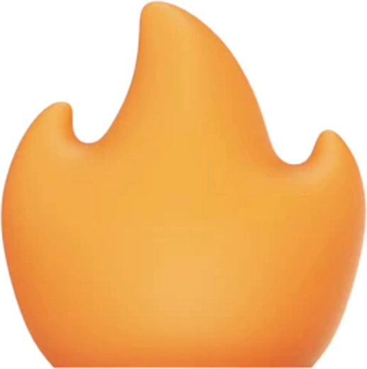 Flextail Flame Shade for Tiny Pump 2X Orange