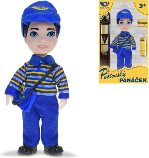 Postman Figure – Czech Post delivery figurine 17 cm