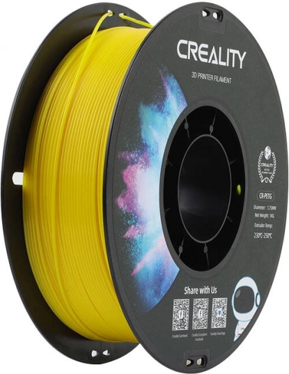 Филамент PETG Creality жълт 1,75 мм