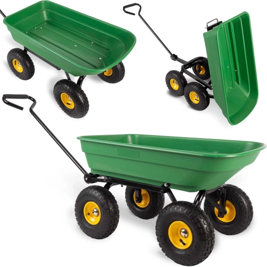 Humberg garden cart with tipping bed 52 L
