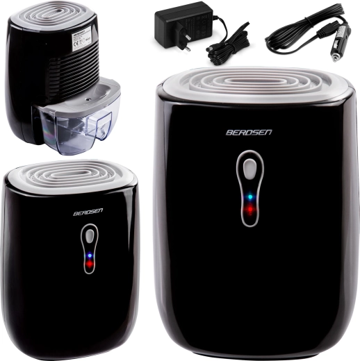 Berdsen air dehumidifier with 12 V car adapter BR-70B