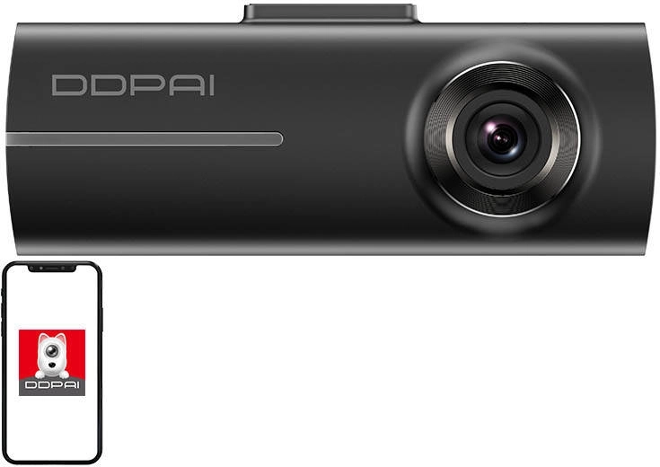 DDPAI N1 Dual dual dash cam with Wi‑Fi (1296p) + rear camera (1080p)