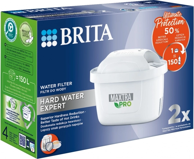Сменяем филтърен патрон BRITA MAXTRA PRO Hard Water Expert, 2 бр.
