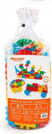 Конструктор MARIOINEX Waffle Mix 100 части