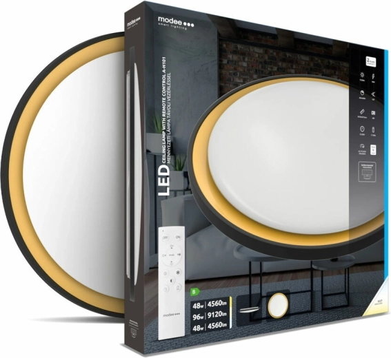Ceiling LED Light Modee Smart Lighting A‑H101, dimmable, 3CCT, Ø540 mm, remote control