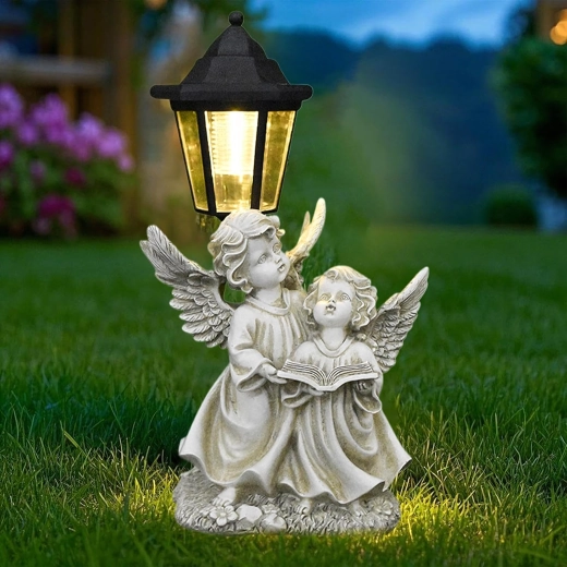 Solar lantern with warm light