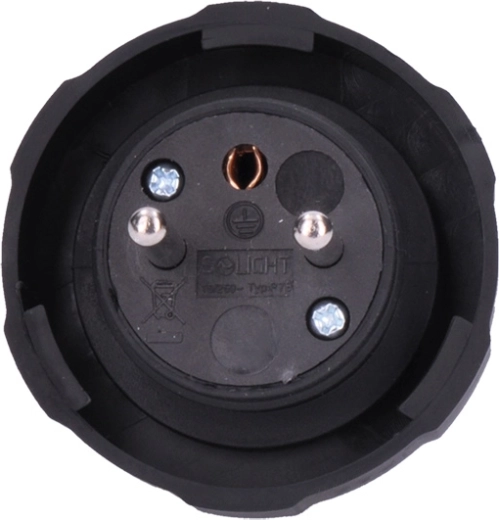 Bayonet connection with Solight P79 socket