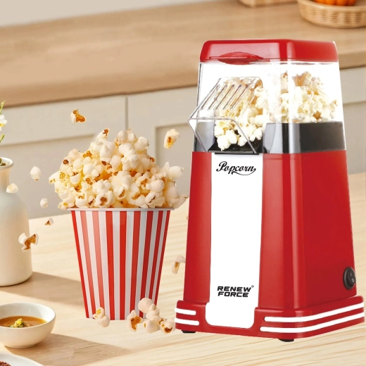 Fresh popcorn in 2–3 minutes