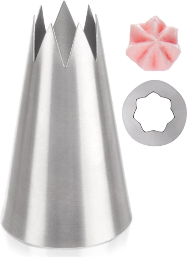 Stainless Steel Pastry Flower Piping Tip