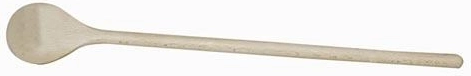 Wooden round spoon 45 cm