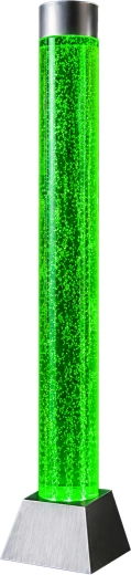 Soothing bubble effect in a water column