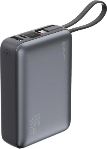 Пауърбанка 4smarts Enterprise Compact 20000 mAh 45 W сива