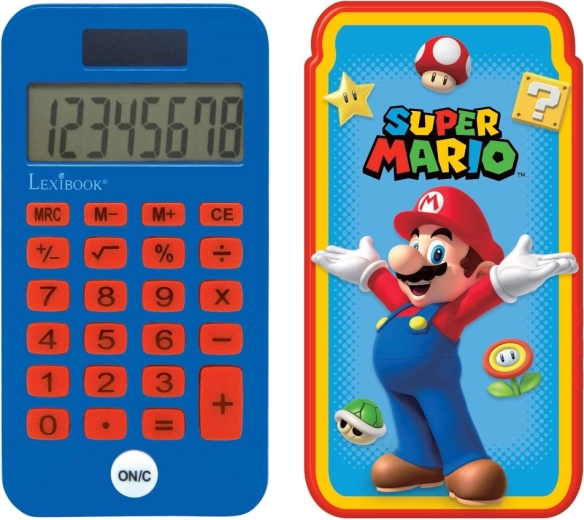 Джобен калкулатор с мотив SUPER MARIO от Lexibook