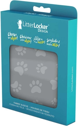 LitterLocker текстилен калъф за кош Design Cat Paws