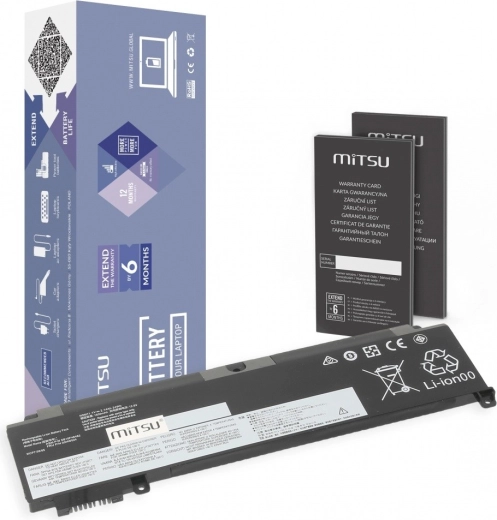 MITSU Battery for Lenovo ThinkPad T460s and T470s 2140 mAh