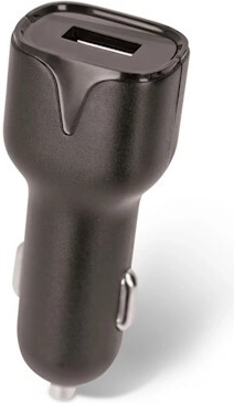 Setty USB зарядно за кола 1 A с microUSB кабел 1 m, черно