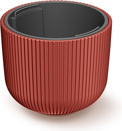 MILLY flower pot with removable insert, 20 cm, copper