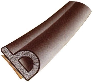 Уплътнение за прозорци EPDM P 9 × 5,5 mm кафяво 6 m Trelleborg
