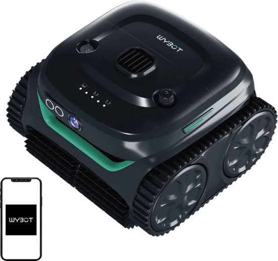 Безжичен роботизиран почистващ робот за басейн Wybot C2 Pro Vision