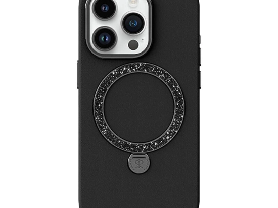 Joyroom Dancing Circle MagSafe Case for iPhone 14 Pro (Black)