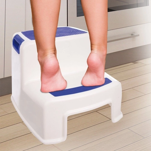 Two-step height boost for easy reach
