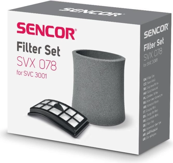 Комплект резервни филтри Sencor за SVC 3001