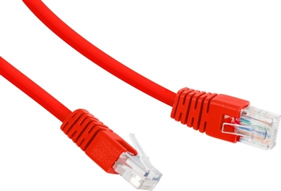 Cat 6 UTP patch cable 5 m red