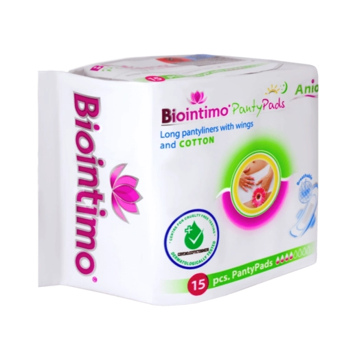 Biointimo Anion дамски интимни превръзки за всеки ден с крилца