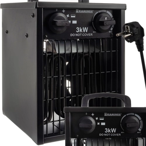 Electric fan space heater Kaminer 3 kW - 1 piece