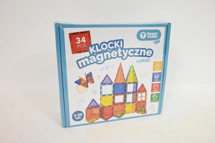 SmilyPlay Magnetic Building Blocks – 34 pcs
