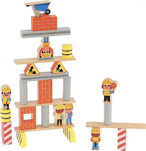 Vilac Balancing Game Construction Site