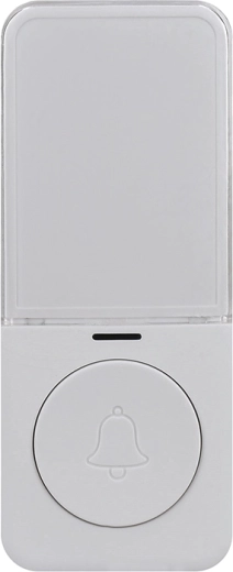 Solight wireless button for doorbells (Learning code), white