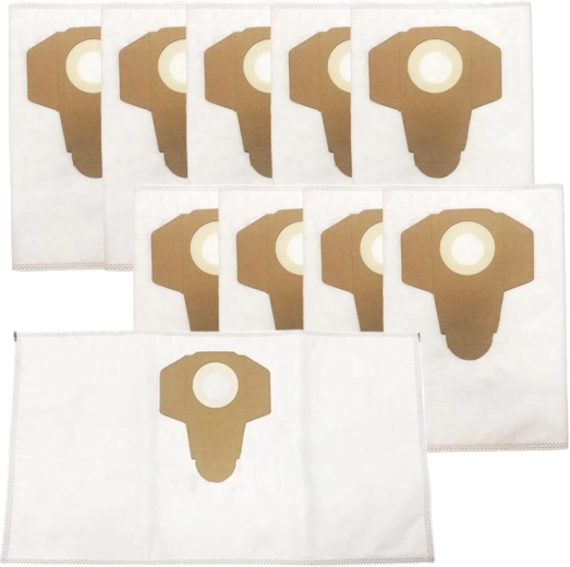 Synthetic vacuum cleaner bags for Parkside, 10 pieces