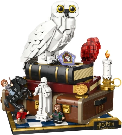 Iconic Hedwig as a display centerpiece