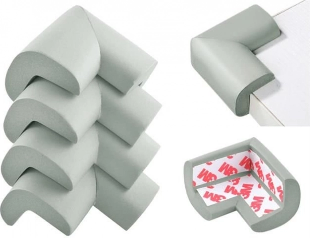 Foam Corner Protectors - 4 pcs – Gray