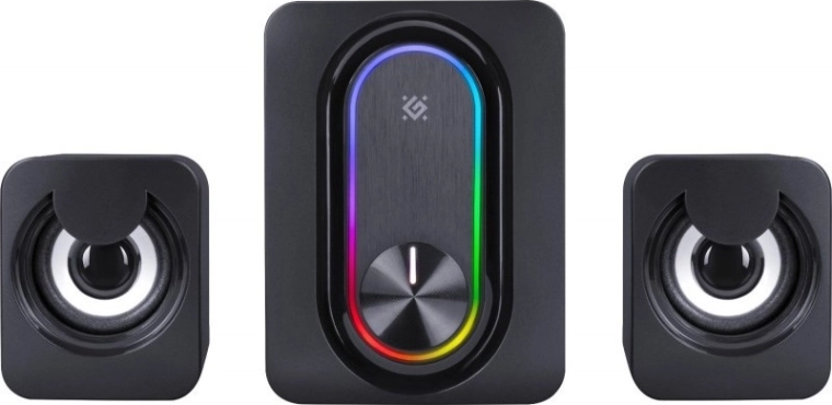 Computer speakers 2.1 with Bluetooth 5.3 and LED backlight, 11 W