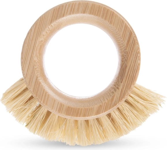 Natural bamboo scrub brush ECO