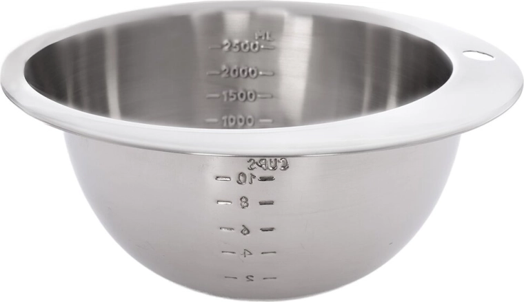 Stainless steel mixing bowl 24.7 cm
