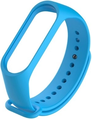 Силиконова каишка за Xiaomi Mi Band 3/4 – светлосиня