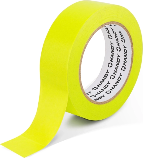 Automotive water-based masking tape 50 m × 24 mm green