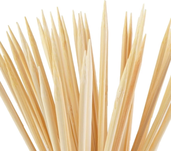 Smooth wood with sharp tip
