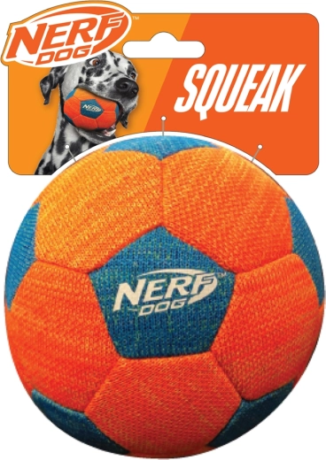 Nerf Dog пищяща футболна топка за кучета 12,7 см