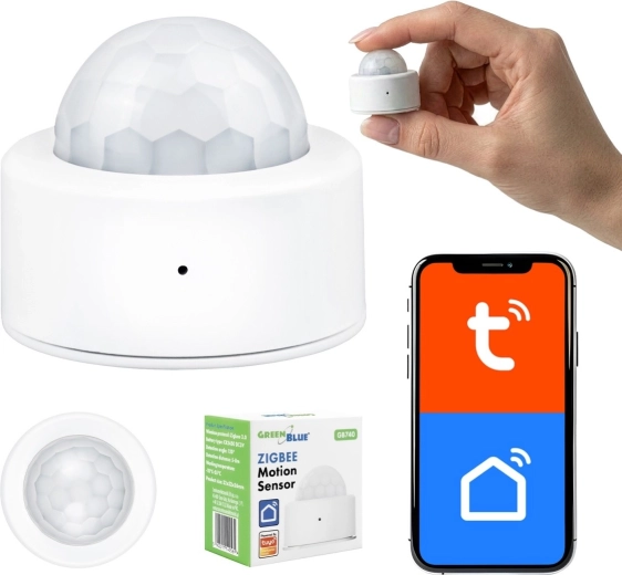 GreenBlue Tuya Zigbee безжичен сензор за движение GB740 - 1 брой